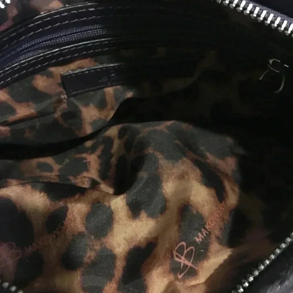 B. Makowsky purple leather crossbody handbag - Picture 8 of 8